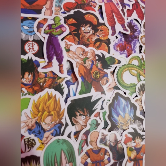 Dragon Ball Z Party Birthday Stickers Gift 50 PCS - Picture 4 of 5